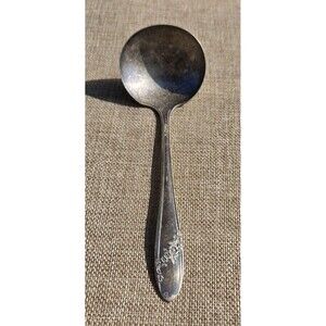 Vintage Oneida Community Tudor Queen Bess II Silver Plate 1946 Gravy Ladle 7.2"